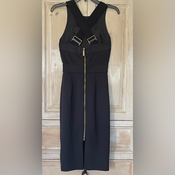 Ted Baker London Floral Crossback Strap Bodycon Midi DressSize 0 - Picture 10 of 12
